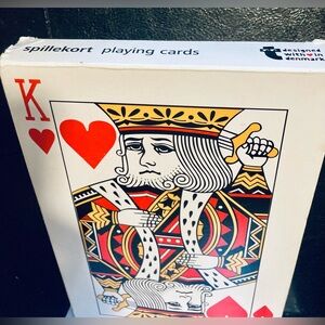 Oversized Jumbo Spillekort Playing Cards Magic Tricks Full Deck Crafts 7.5" × 5"